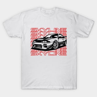 NISSAN SKYLINE GTR R33 T-Shirt